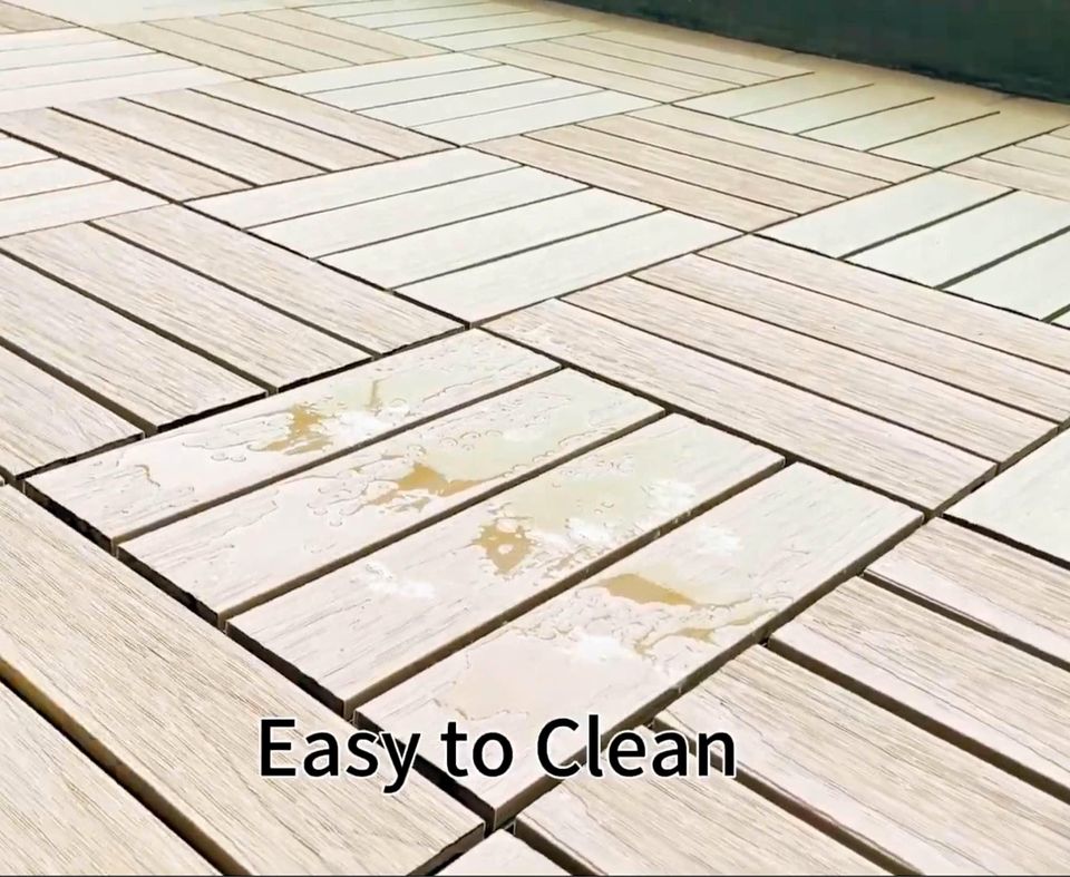 Premium Balcony WPC Tile - 2 Styles