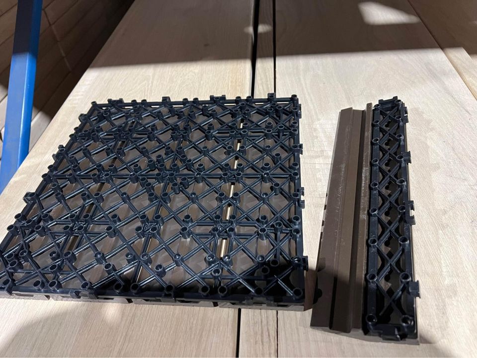 Premium Balcony WPC Tile - 2 Styles