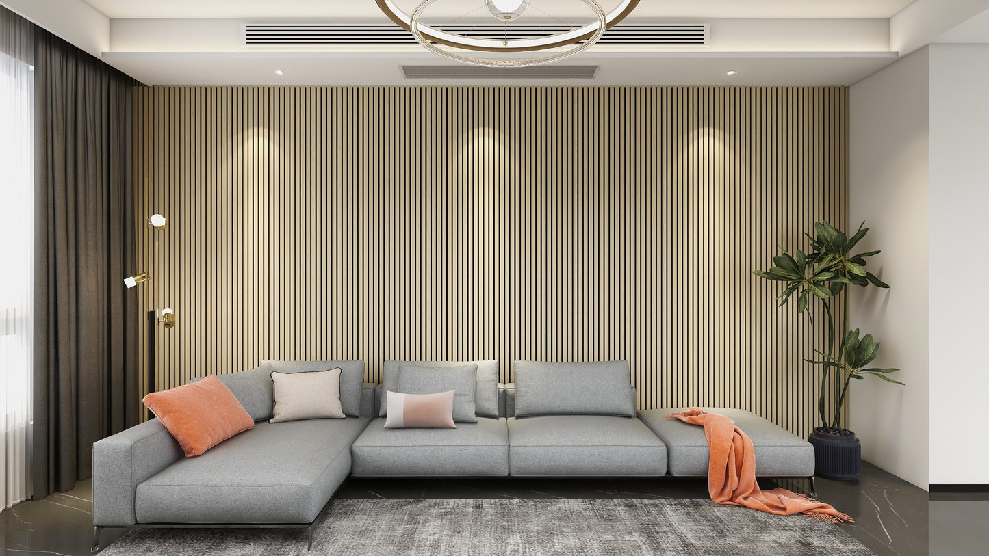 Fire-Resistant and Acoustic Wall Panels - 4 Colours and 3 Sizes