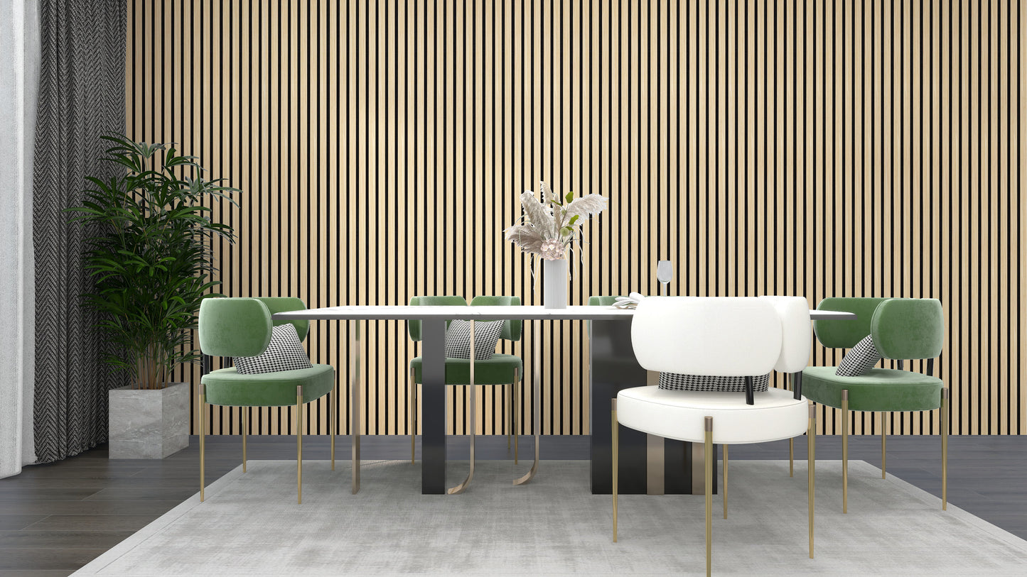 Fire-Resistant and Acoustic Wall Panels - 4 Colours and 3 Sizes
