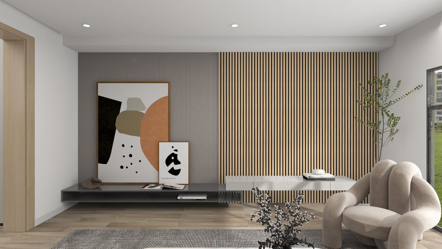 Fire-Resistant and Acoustic Wall Panels - 4 Colours and 3 Sizes