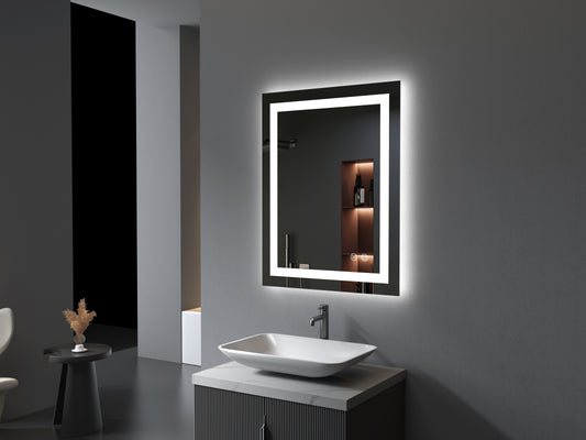 Canaan 4MM Tempered Glass Mirror with Advanced Features - 6 Sizes